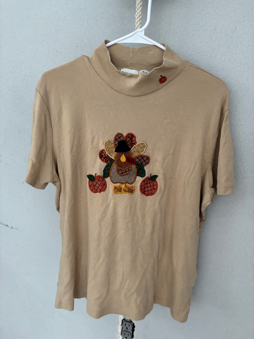 Vintage Y2K Fall Autumn Thanksgiving October Grannycore Grandmacore 100% Cotton
